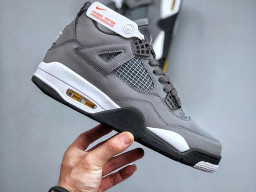 Giày sneaker nam nữ Nike Jordan 4 AJ4 Xám Trắng mẫu mới hot trend hàng replica 1:1 real chính hãng giá rẻ tốt nhất tại NeverStopShop.com HCM