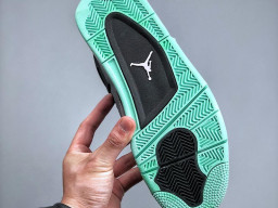 Giày sneaker nam nữ Nike Jordan 4 AJ4 Xám Xanh Lá mẫu mới hot trend hàng replica 1:1 real chính hãng giá rẻ tốt nhất tại NeverStopShop.com HCM