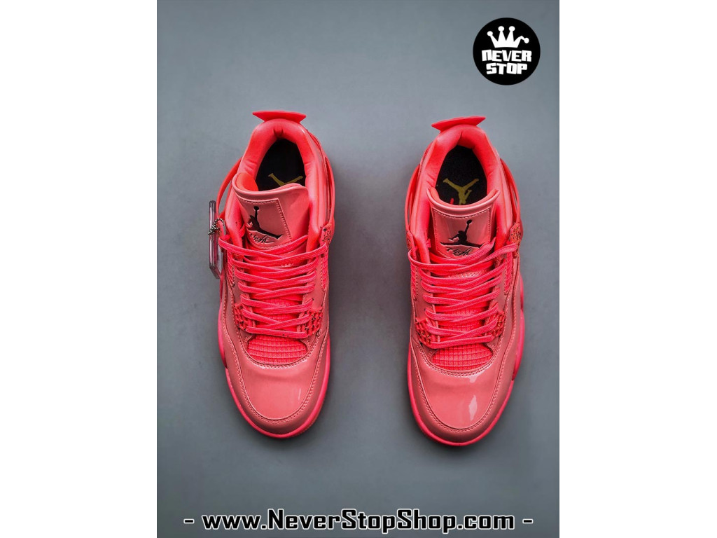 Giày sneaker nam nữ Nike Jordan 4 AJ4 Đỏ mẫu mới hot trend hàng replica 1:1 real chính hãng giá rẻ tốt nhất tại NeverStopShop.com HCM
