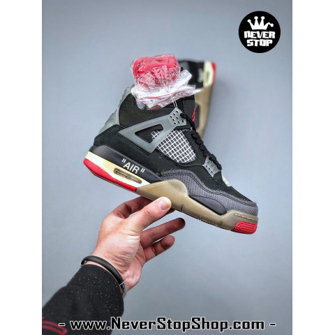 Nike Jordan 4 Off White Bred