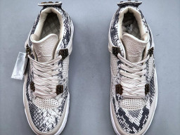Giày sneaker nam nữ Nike Jordan 4 AJ4 Xám Đen mẫu mới hot trend hàng replica 1:1 real chính hãng giá rẻ tốt nhất tại NeverStopShop.com HCM