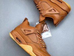 Giày sneaker nam nữ Nike Jordan 4 AJ4 Nâu Vàng mẫu mới hot trend hàng replica 1:1 real chính hãng giá rẻ tốt nhất tại NeverStopShop.com HCM