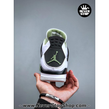 Nike Jordan 4 Seafoam Oil Green