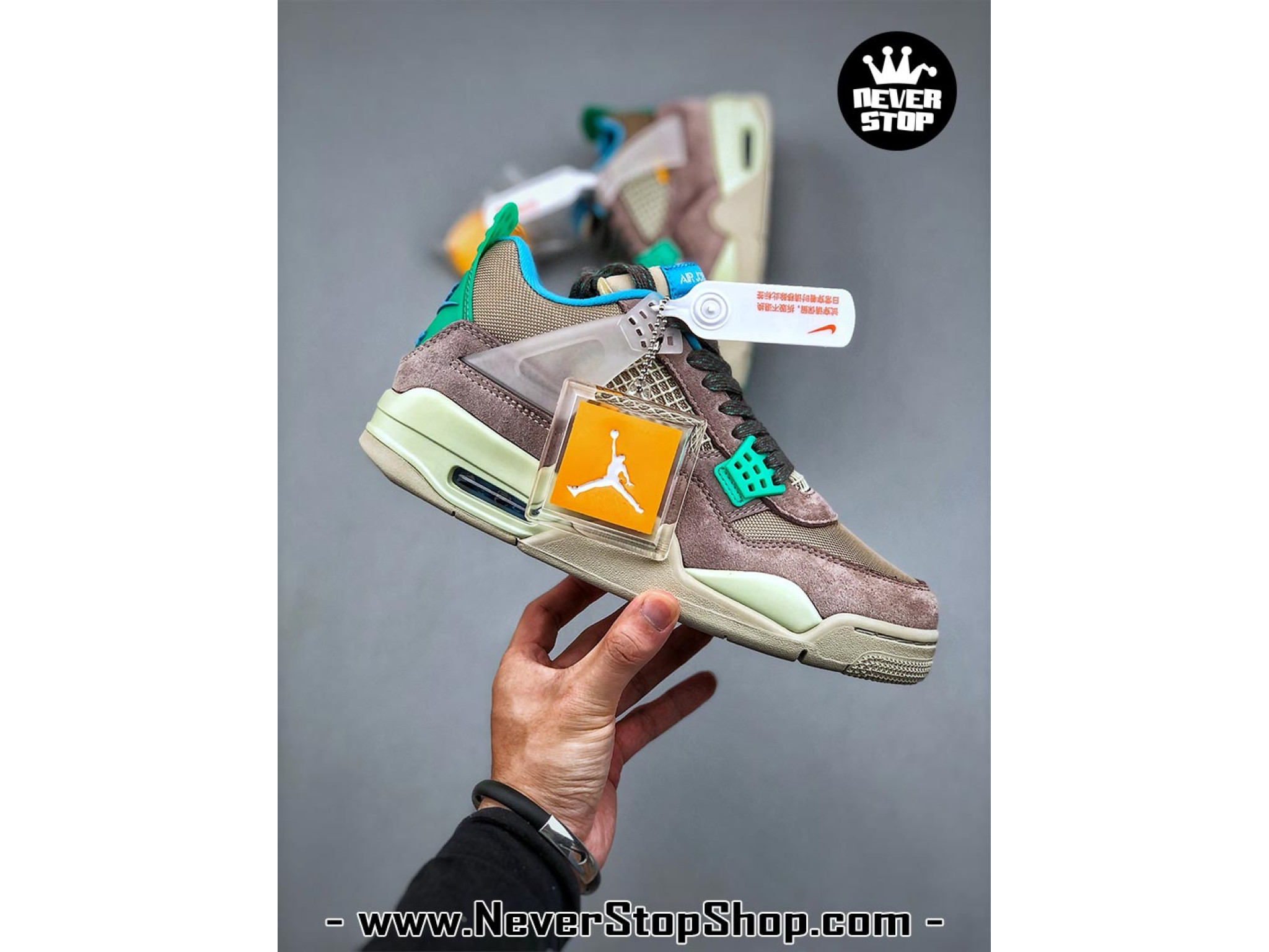 Gi?�y (Order) : Gi?�y th?�? thao NIKE AIR JORDAN 4 JD4 UNION 