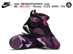Giày Nike Jordan 7 Purple Black nam nữ hàng chuẩn sfake replica 1:1 real chính hãng giá rẻ tốt nhất tại NeverStopShop.com HCM