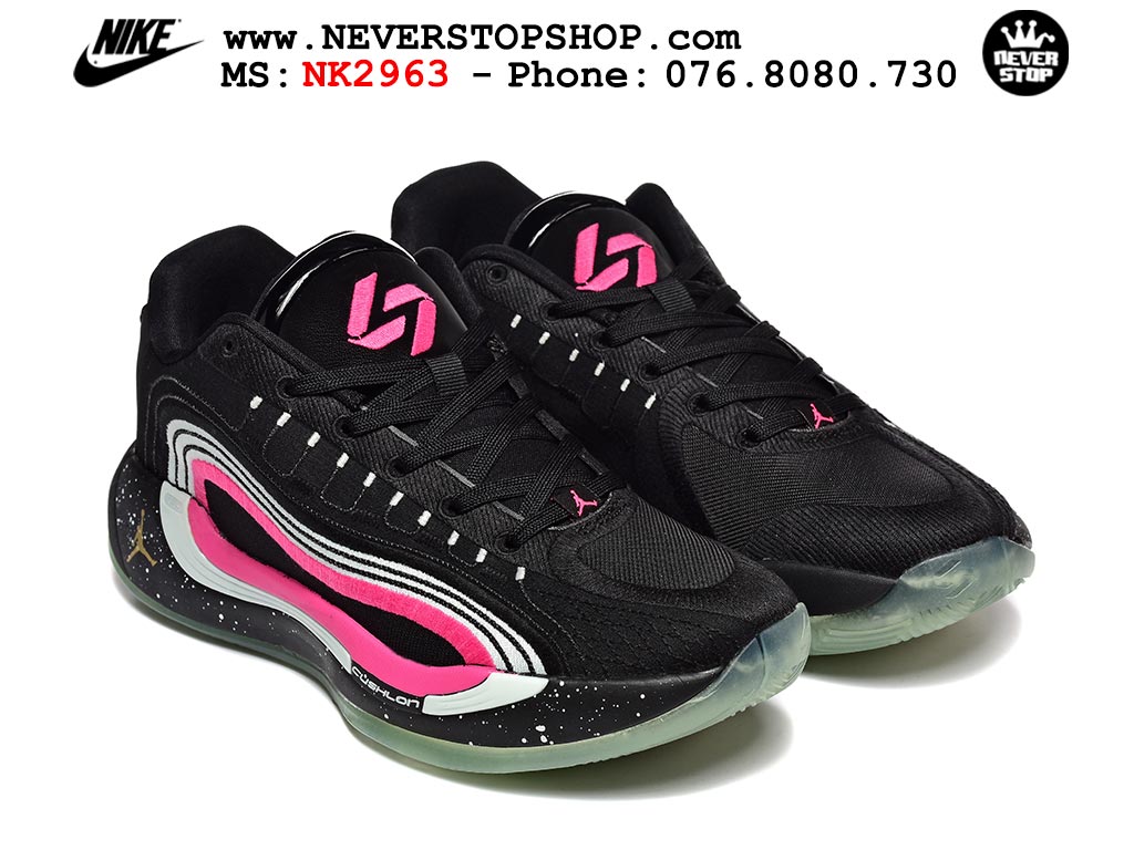 Giày thể thao Nike Jordan Luka 4 Đen Hồng nam nữ bản siêu cấp rep 1:1 chuẩn real chính hãng authentic giá rẻ tốt nhất tại NeverStopShop.com