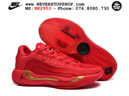 Giày bóng rổ nam nữ Nike Jordan Luka 4 Đỏ Vàng cổ thấp mẫu mới, nhẹ êm thoáng khí đế XDR chống mòn bám rít sân NeverStopShop.com Giày thể thao Nike Jordan Luka 4 Đỏ Vàng nam nữ bản siêu cấp rep 1:1 chuẩn real chính hãng authentic giá rẻ tốt nhất tại NeverStopShop.com