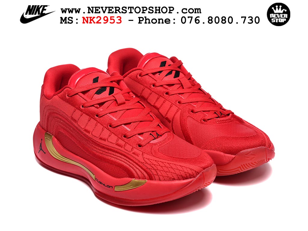 Giày bóng rổ nam nữ Nike Jordan Luka 4 Đỏ Vàng cổ thấp mẫu mới, nhẹ êm thoáng khí đế XDR chống mòn bám rít sân NeverStopShop.com Giày thể thao Nike Jordan Luka 4 Đỏ Vàng nam nữ bản siêu cấp rep 1:1 chuẩn real chính hãng authentic giá rẻ tốt nhất tại NeverStopShop.com