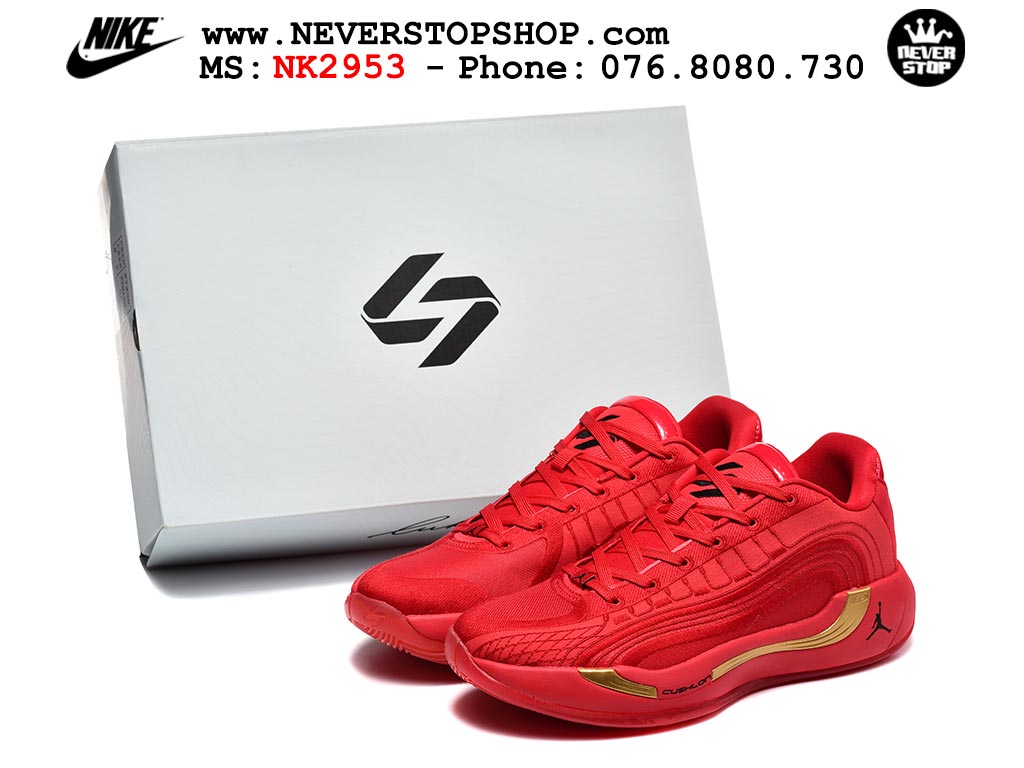 Giày bóng rổ nam nữ Nike Jordan Luka 4 Đỏ Vàng cổ thấp mẫu mới, nhẹ êm thoáng khí đế XDR chống mòn bám rít sân NeverStopShop.com Giày thể thao Nike Jordan Luka 4 Đỏ Vàng nam nữ bản siêu cấp rep 1:1 chuẩn real chính hãng authentic giá rẻ tốt nhất tại NeverStopShop.com