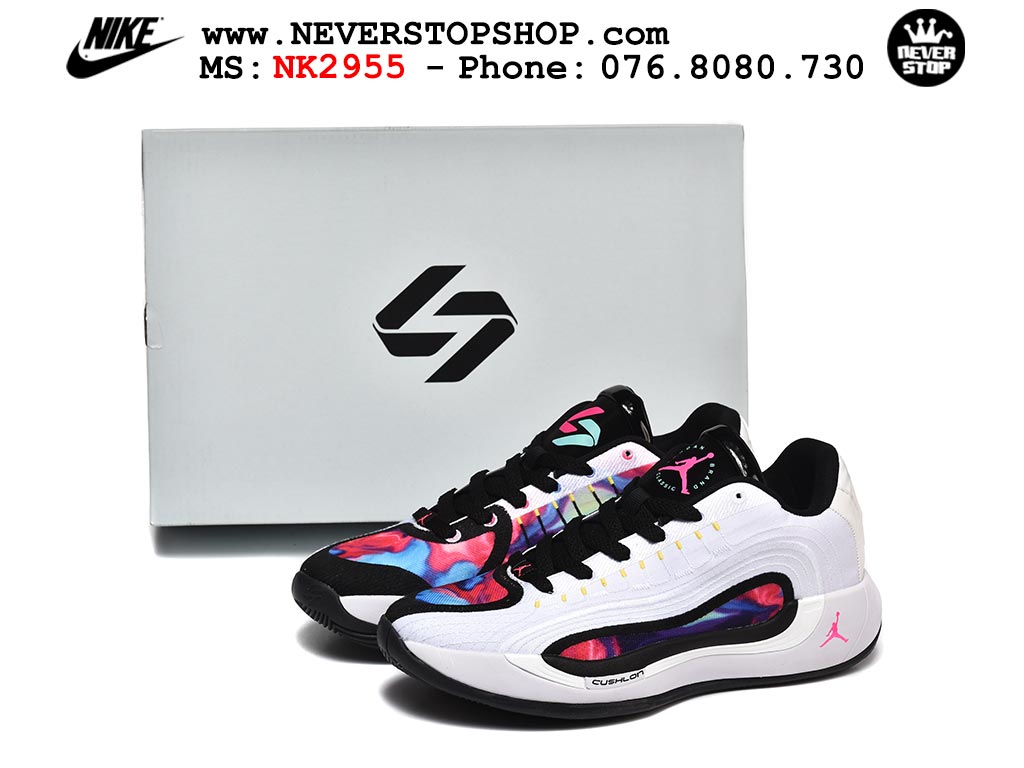 Giày thể thao Nike Jordan Luka 4 Trắng Đen nam nữ bản siêu cấp rep 1:1 chuẩn real chính hãng authentic giá rẻ tốt nhất tại NeverStopShop.com