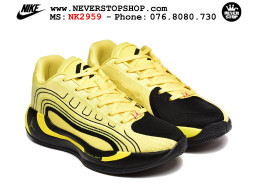 Giày bóng rổ nam nữ Nike Jordan Luka 4 Vàng Đen cổ thấp mẫu mới, nhẹ êm thoáng khí đế XDR chống mòn bám rít sân NeverStopShop.com Giày thể thao Nike Jordan Luka 4 Vàng Đen nam nữ bản siêu cấp rep 1:1 chuẩn real chính hãng authentic giá rẻ tốt nhất tại NeverStopShop.com