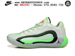 Giày bóng rổ nam nữ Nike Jordan Luka 4 Xám Xanh Lá cổ thấp mẫu mới, nhẹ êm thoáng khí đế XDR chống mòn bám rít sân NeverStopShop.com Giày thể thao Nike Jordan Luka 4 Xám Xanh Lá nam nữ bản siêu cấp rep 1:1 chuẩn real chính hãng authentic giá rẻ tốt nhất tại NeverStopShop.com