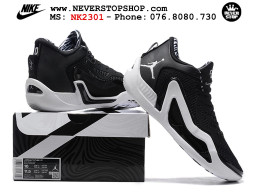Giày bóng rổ cổ thấp Jordan Tatum 1 Đen Trắng chuyên indoor outdoor hàng siêu cấp chuẩn real chính hãng giá rẻ tốt nhất tại NeverStop Sneaker Shop Hồ Chí Minh