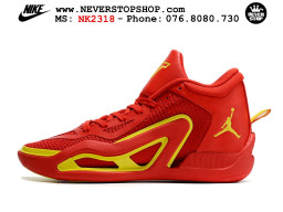 Giày bóng rổ cổ thấp Jordan Tatum 1 Đỏ Vàng chuyên indoor outdoor hàng siêu cấp chuẩn real chính hãng giá rẻ tốt nhất tại NeverStop Sneaker Shop Hồ Chí Minh