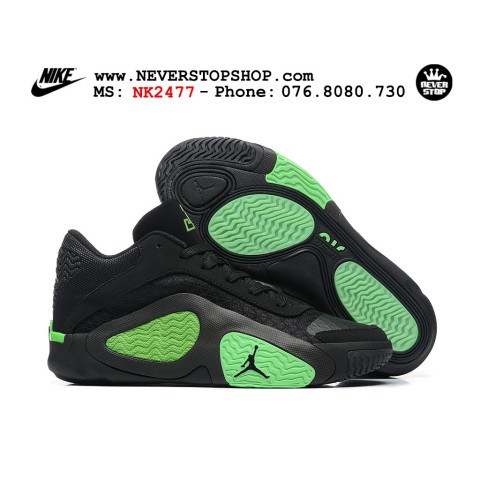 Nike Jordan Tatum 2 Black Green Neon