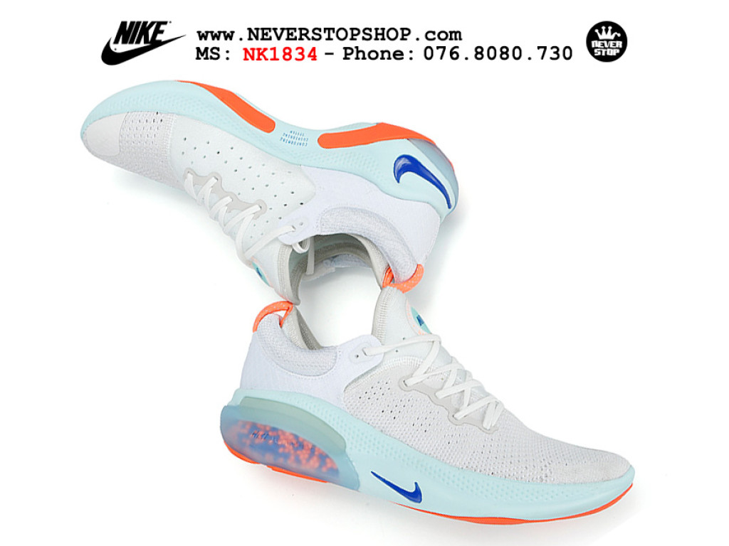 Giày sneaker Nike Joyride Trắng Xanh hàng chuẩn sfake replica 1:1 real chính hãng giá rẻ tốt nhất tại NeverStopShop.com HCM