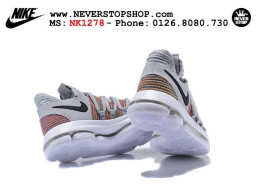 Giày Nike KD 10 Multicolor nam nữ hàng chuẩn sfake replica 1:1 real chính hãng giá rẻ tốt nhất tại NeverStopShop.com HCM