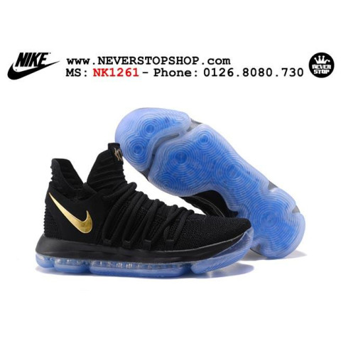 Nike KD 10 Black Ice Gold