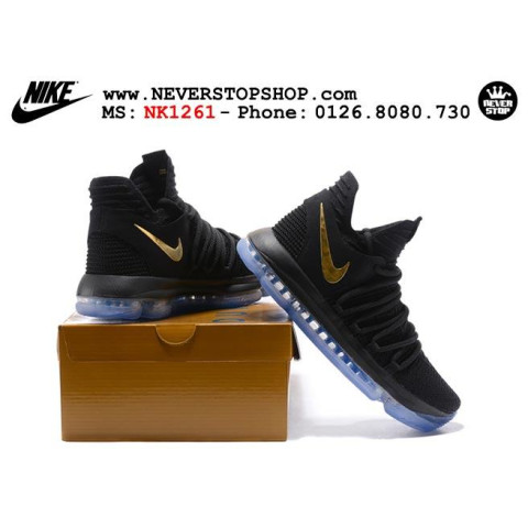 Nike KD 10 Black Ice Gold