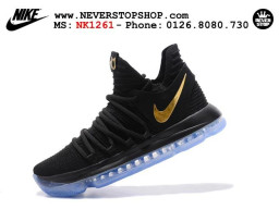 Giày Nike KD 10 Black Ice Gold nam nữ hàng chuẩn sfake replica 1:1 real chính hãng giá rẻ tốt nhất tại NeverStopShop.com HCM