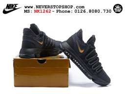 Giày Nike KD 10 Black Metallic Gold nam nữ hàng chuẩn sfake replica 1:1 real chính hãng giá rẻ tốt nhất tại NeverStopShop.com HCM