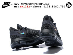 Giày Nike KD 10 Black Metallic Gold nam nữ hàng chuẩn sfake replica 1:1 real chính hãng giá rẻ tốt nhất tại NeverStopShop.com HCM