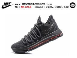 Giày Nike KD 10 Black Silver Red nam nữ hàng chuẩn sfake replica 1:1 real chính hãng giá rẻ tốt nhất tại NeverStopShop.com HCM