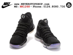 Giày Nike KD 10 Blackout nam nữ hàng chuẩn sfake replica 1:1 real chính hãng giá rẻ tốt nhất tại NeverStopShop.com HCM