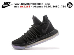 Giày Nike KD 10 Blackout nam nữ hàng chuẩn sfake replica 1:1 real chính hãng giá rẻ tốt nhất tại NeverStopShop.com HCM