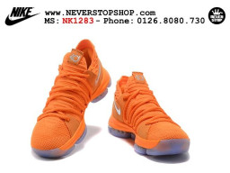 Giày Nike KD 10 Orange Ice nam nữ hàng chuẩn sfake replica 1:1 real chính hãng giá rẻ tốt nhất tại NeverStopShop.com HCM