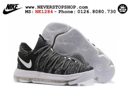Giày Nike KD 10 Oreo nam nữ hàng chuẩn sfake replica 1:1 real chính hãng giá rẻ tốt nhất tại NeverStopShop.com HCM