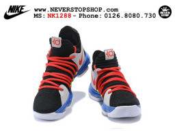 Giày Nike KD 10 Red Grey Black nam nữ hàng chuẩn sfake replica 1:1 real chính hãng giá rẻ tốt nhất tại NeverStopShop.com HCM