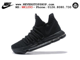 Giày Nike KD 10 Triple Black nam nữ hàng chuẩn sfake replica 1:1 real chính hãng giá rẻ tốt nhất tại NeverStopShop.com HCM