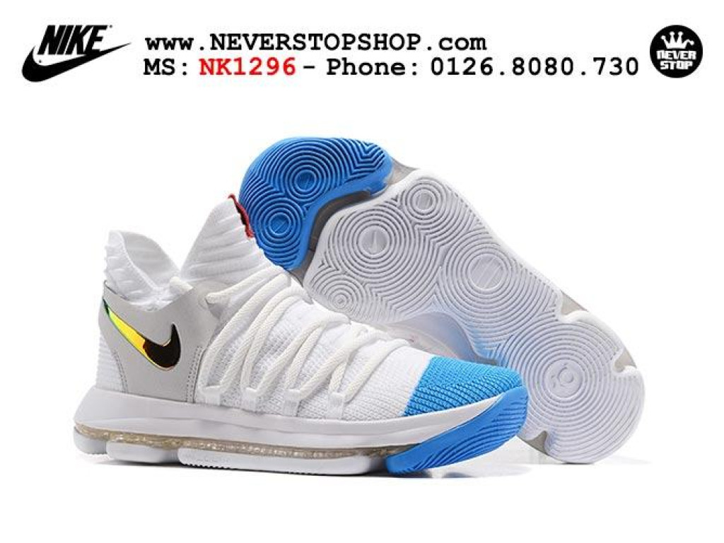 Kd 10 store white blue