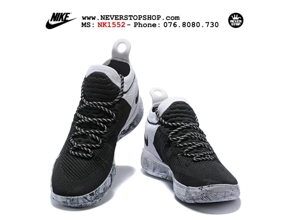 Giày Nike KD 11 Black White nam nữ hàng chuẩn sfake replica 1:1 real chính hãng giá rẻ tốt nhất tại NeverStopShop.com HCM