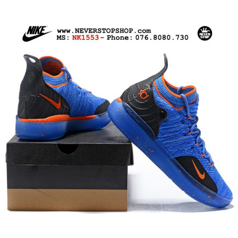 Nike KD 11 Blue Black Orange