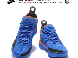 Giày Nike KD 11 Blue Black Orange nam nữ hàng chuẩn sfake replica 1:1 real chính hãng giá rẻ tốt nhất tại NeverStopShop.com HCM