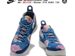 Giày Nike KD 11 Floral Blue nam nữ hàng chuẩn sfake replica 1:1 real chính hãng giá rẻ tốt nhất tại NeverStopShop.com HCM