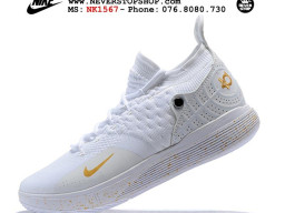 Giày Nike KD 11 White Gold nam nữ hàng chuẩn sfake replica 1:1 real chính hãng giá rẻ tốt nhất tại NeverStopShop.com HCM