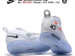 Giày Nike KD 11 White Off White nam nữ hàng chuẩn sfake replica 1:1 real chính hãng giá rẻ tốt nhất tại NeverStopShop.com HCM