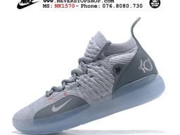 Giày Nike KD 11 Wolf Grey nam nữ hàng chuẩn sfake replica 1:1 real chính hãng giá rẻ tốt nhất tại NeverStopShop.com HCM