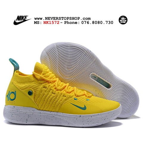 Nike KD 11 Yellow White