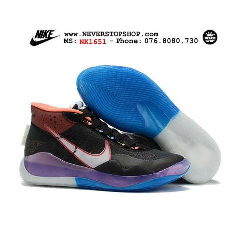 Nike KD 12 Black Blue Purple