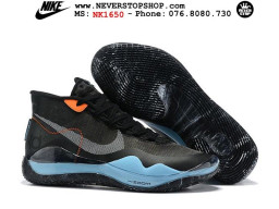 Giày Nike KD 12 Black Blue nam nữ hàng chuẩn sfake replica 1:1 real chính hãng giá rẻ tốt nhất tại NeverStopShop.com HCM