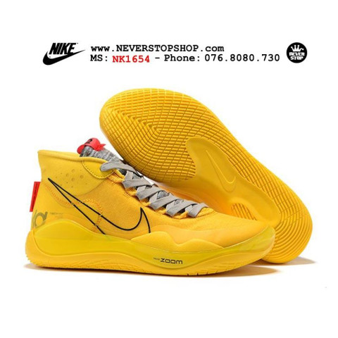 Nike KD 12 Bruce Lee Yellow