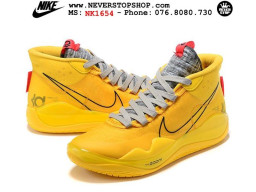 Giày Nike KD 12 Bruce Lee Yellow nam nữ hàng chuẩn sfake replica 1:1 real chính hãng giá rẻ tốt nhất tại NeverStopShop.com HCM