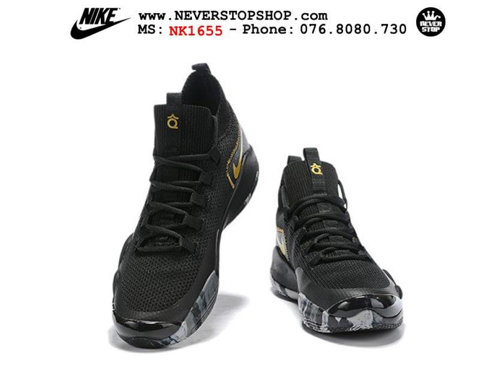 Giày Nike KD 12 Camo Black Gold nam nữ hàng chuẩn sfake replica 1:1 real chính hãng giá rẻ tốt nhất tại NeverStopShop.com HCM