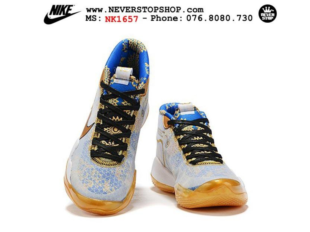 Giày Nike KD 12 Don C Gold nam nữ hàng chuẩn sfake replica 1:1 real chính hãng giá rẻ tốt nhất tại NeverStopShop.com HCM