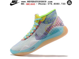 Giày Nike KD 12 EYBL Peach Jam nam nữ hàng chuẩn sfake replica 1:1 real chính hãng giá rẻ tốt nhất tại NeverStopShop.com HCM