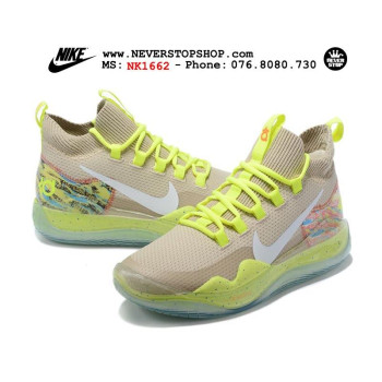 Nike KD 12 Flywire Grey Volt
